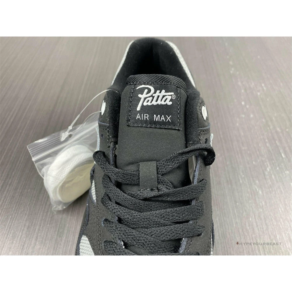 Hypeyourbeast Nike Air Max 1 X Patta Black Mens 8 Hypeyourbeast Nike Air Max 1 X Patta Black Mens