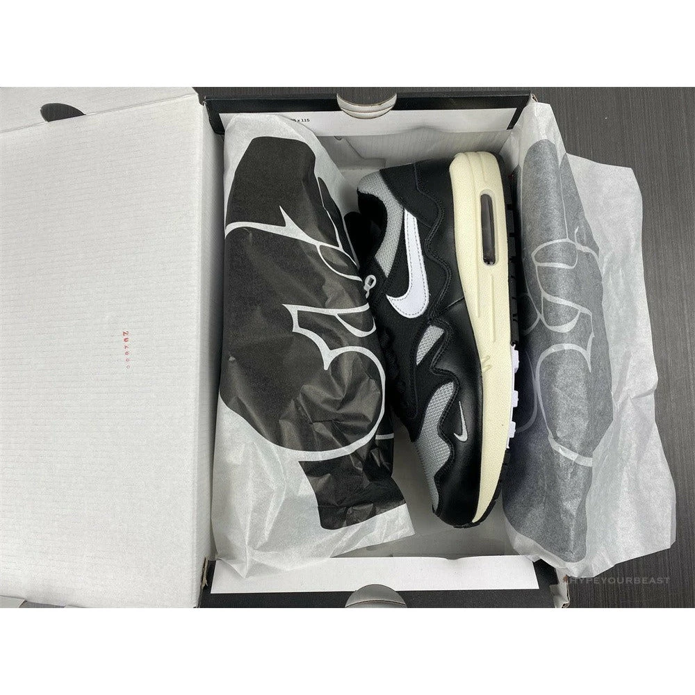 Hypeyourbeast Nike Air Max 1 X Patta Black Mens 10 Hypeyourbeast Nike Air Max 1 X Patta Black Mens