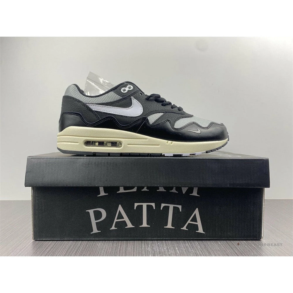 Hypeyourbeast Nike Air Max 1 X Patta Black Mens 11 Hypeyourbeast Nike Air Max 1 X Patta Black Mens