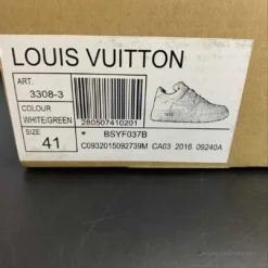 Hypeyourbeast Nike Air Force 1 Low 'LV Monogram Green Off-White'