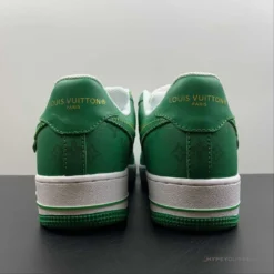 Hypeyourbeast Nike Air Force 1 Low 'LV Monogram Green Off-White'