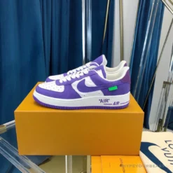 Hypeyourbeast Off White X Nike Air Force 1 Low Purple