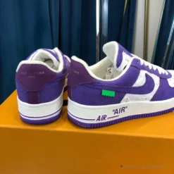 Hypeyourbeast Off White X Nike Air Force 1 Low Purple