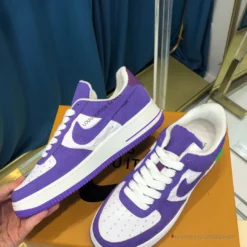 Hypeyourbeast Off White X Nike Air Force 1 Low Purple
