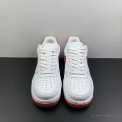 Hypeyourbeast Nike Air Force 1 Low 'LV Monogram White Red Off-White'