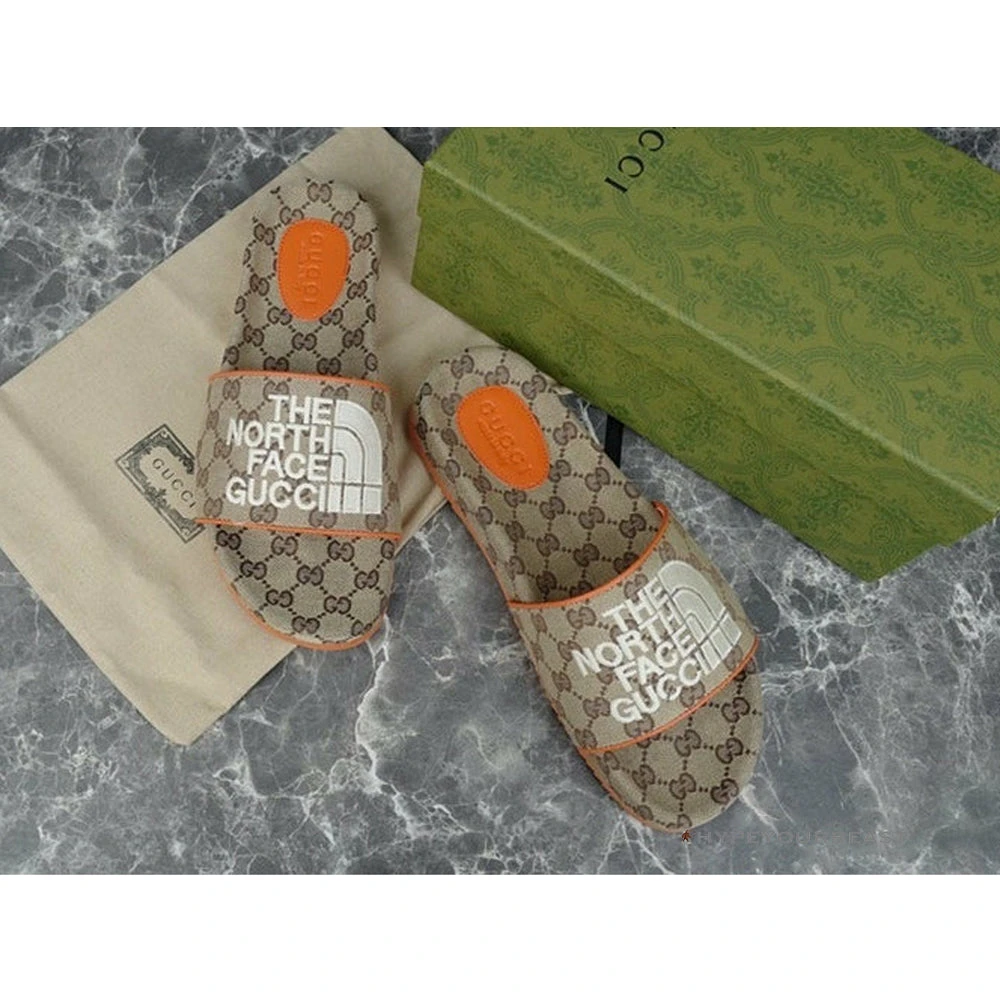 Hypeyourbeast Yeezy Slides GC X TNF Canvas Slides Sandal 1 Hypeyourbeast Yeezy Slides GC X TNF Canvas Slides Sandal