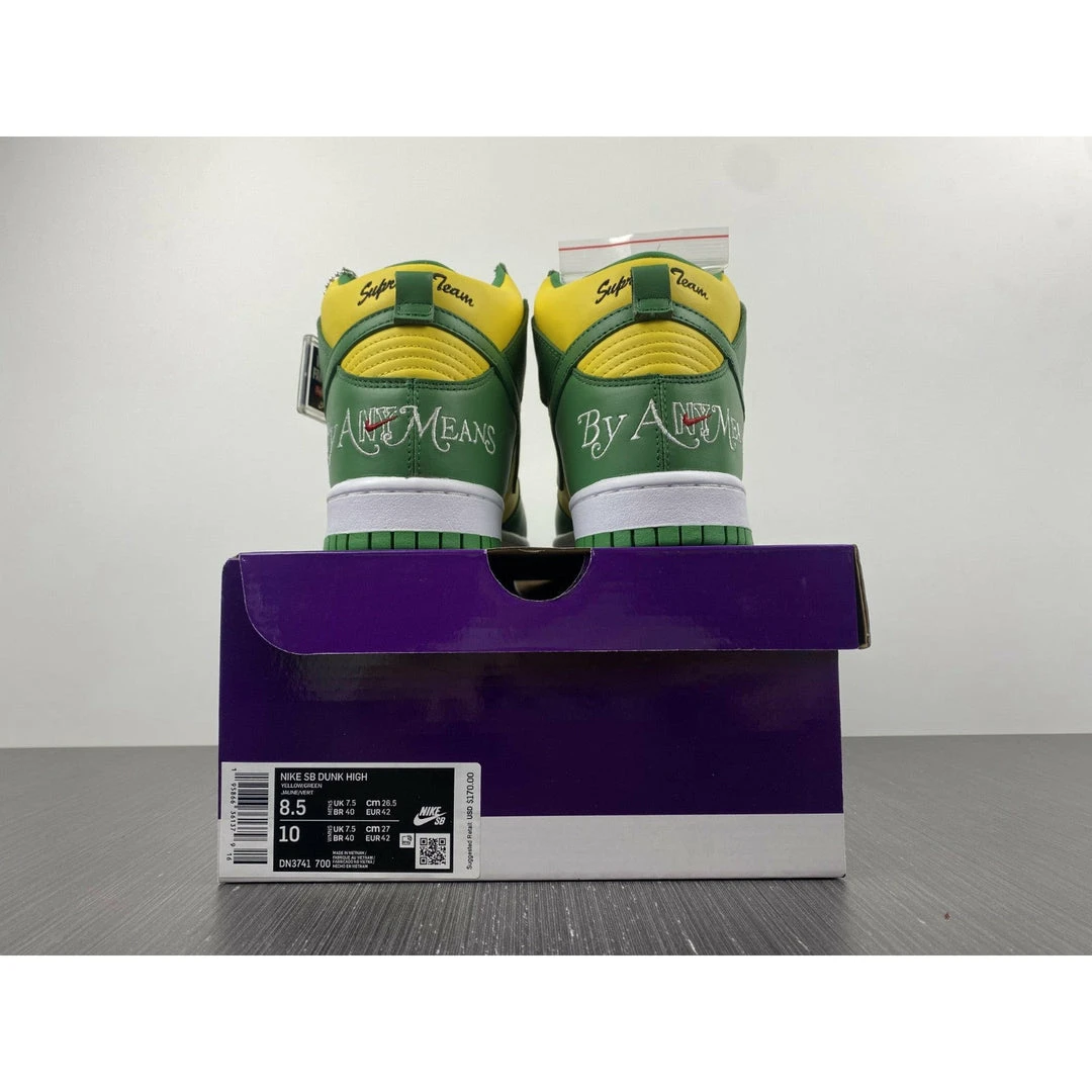 Hypeyourbeast Nike SB Dunk High Supreme 'By Any Means Brazil' 3 Hypeyourbeast Nike SB Dunk High Supreme 'By Any Means Brazil'