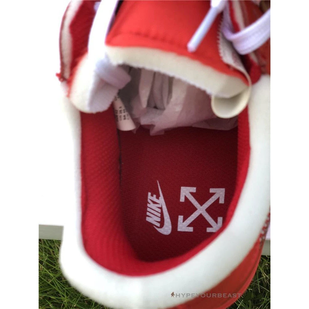 Hypeyourbeast Off White X Nike Air Force 1 Low "Red" 8 Hypeyourbeast Off White X Nike Air Force 1 Low "Red"