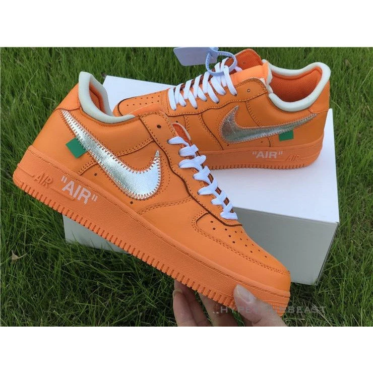 Hypeyourbeast Off White X Nike Air Force 1 Low "Orange" 2 Hypeyourbeast Off White X Nike Air Force 1 Low "Orange"
