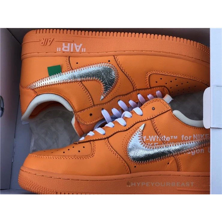 Hypeyourbeast Off White X Nike Air Force 1 Low "Orange" 8 Hypeyourbeast Off White X Nike Air Force 1 Low "Orange"