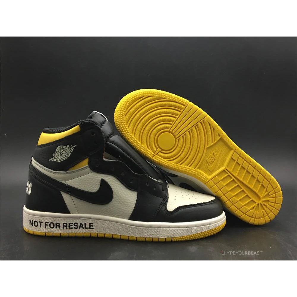 Hypeyourbeast Air Jordan Jordan 1 High 'Not For Resale' 1 Hypeyourbeast Air Jordan Jordan 1 High 'Not For Resale'