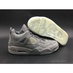 Hypeyourbeast Jordan 4 X KAWS Gray