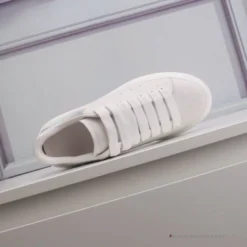 Hypeyourbeast Alexander McQueen White / Silver Heel