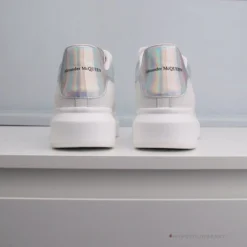 Hypeyourbeast Alexander McQueen White / Silver Heel