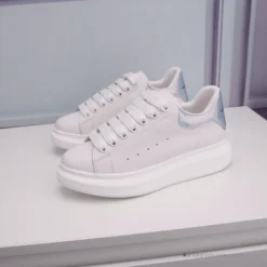 Hypeyourbeast Alexander McQueen White / Silver Heel