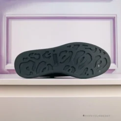 Hypeyourbeast Alexander McQueen Black On Black Lace Up Sneaker A. Mcqueen