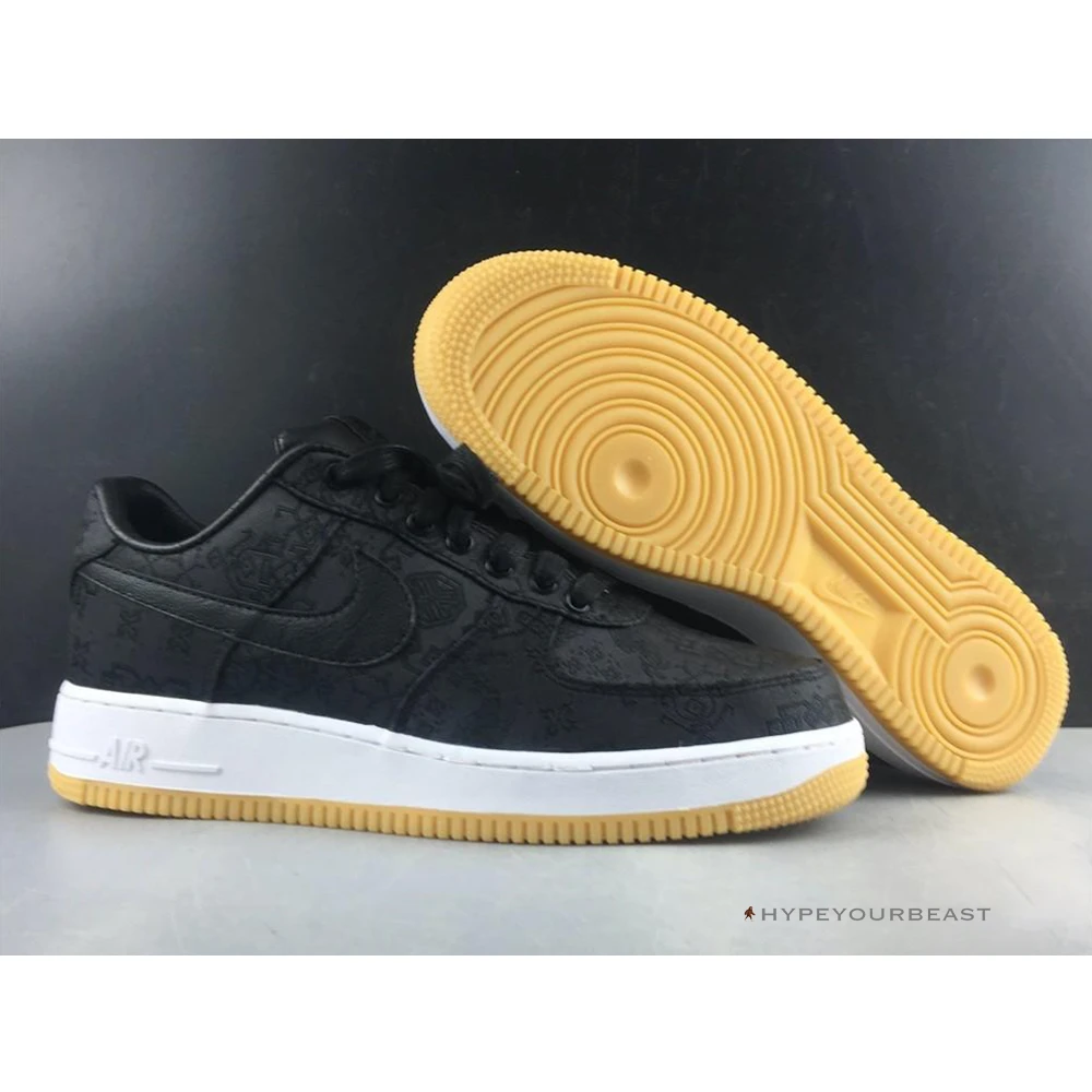 Hypeyourbeast Nike Air Force 1 X Clot "Black Silk" 1 Hypeyourbeast Nike Air Force 1 X Clot "Black Silk"