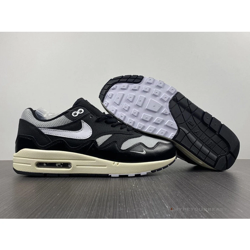Hypeyourbeast Nike Air Max 1 X Patta Black Mens 1 Hypeyourbeast Nike Air Max 1 X Patta Black Mens