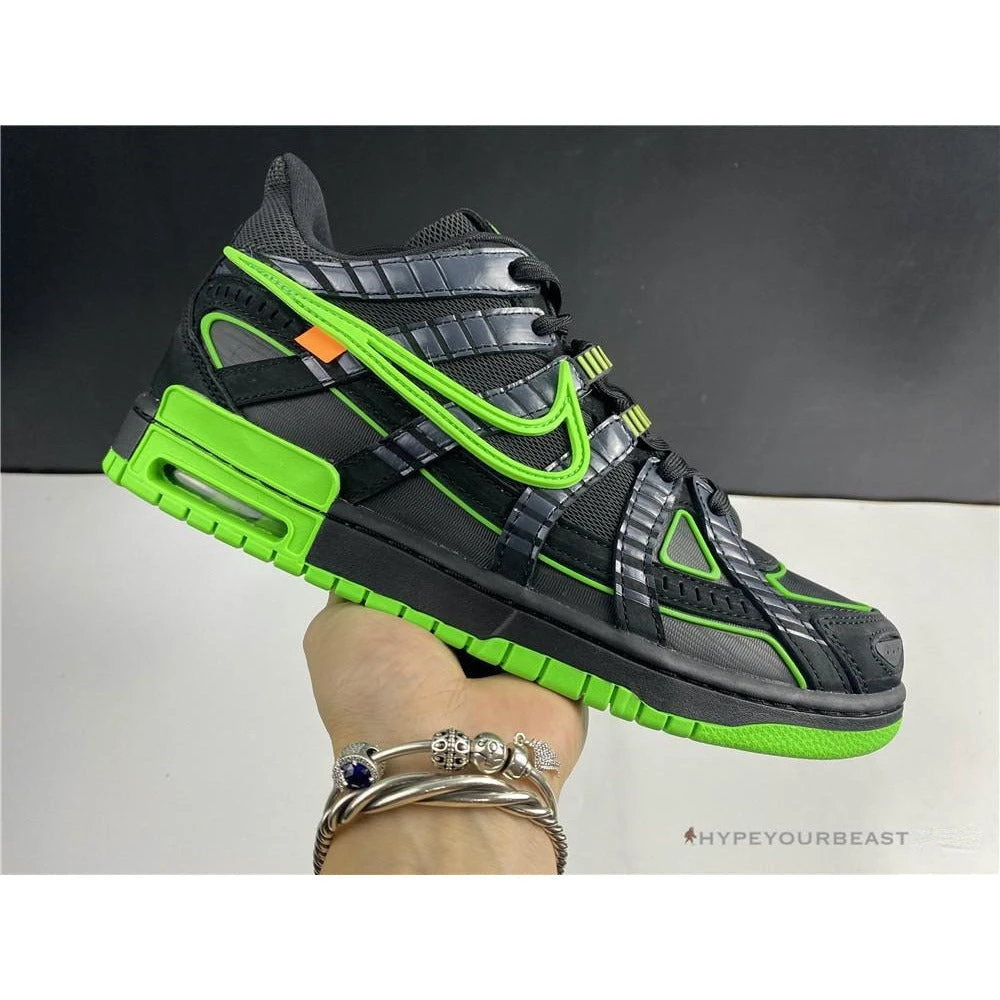 Hypeyourbeast Nike Air Rubber Dunk Off White 'Green Strike' 10 Hypeyourbeast Nike Air Rubber Dunk Off White 'Green Strike'