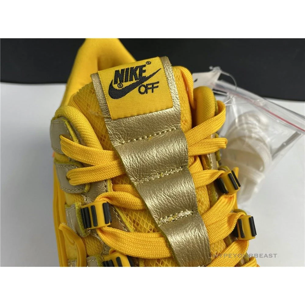 Hypeyourbeast Nike AIr Rubber Dunk Off White 'University Gold' 6 Hypeyourbeast Nike AIr Rubber Dunk Off White 'University Gold'