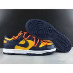 Hypeyourbeast Nike Off-White X Dunk Low 'University Gold'