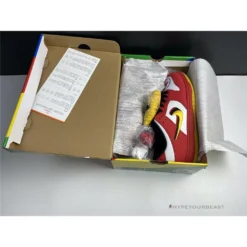 Hypeyourbeast Nike SB Dunk Low Varsity Red Earth Yellow