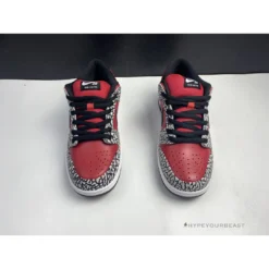 Hypeyourbeast Supreme X Nike SB Dunk Low Red Cement