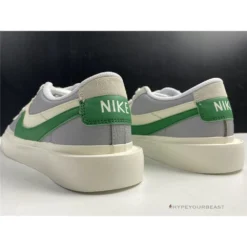 Hypeyourbeast Nike X Sacai Blazer Low White Green