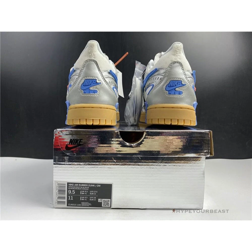 Hypeyourbeast Nike Off White X Air Rubber Dunk 'University Blue' 10 Hypeyourbeast Nike Off White X Air Rubber Dunk 'University Blue'