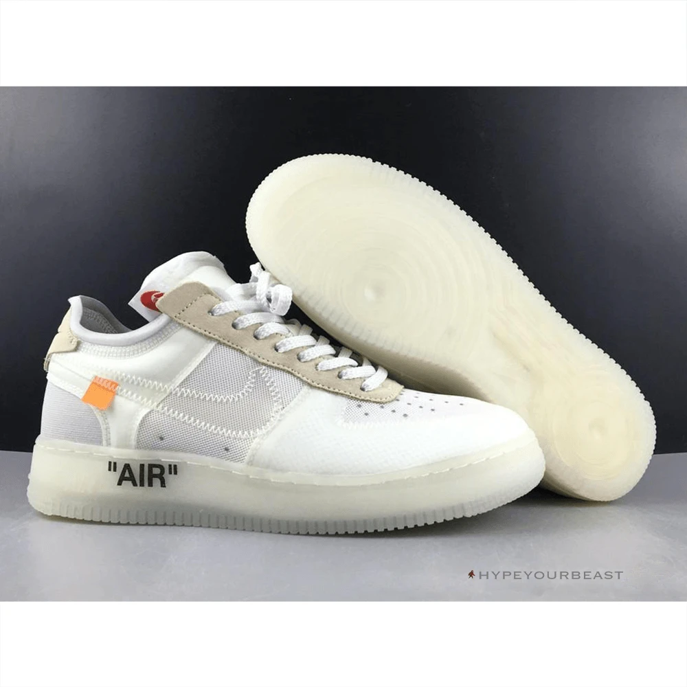 Hypeyourbeast Off-White X Nike Air Force 1 Low “The Ten” 1 Hypeyourbeast Off-White X Nike Air Force 1 Low “The Ten”