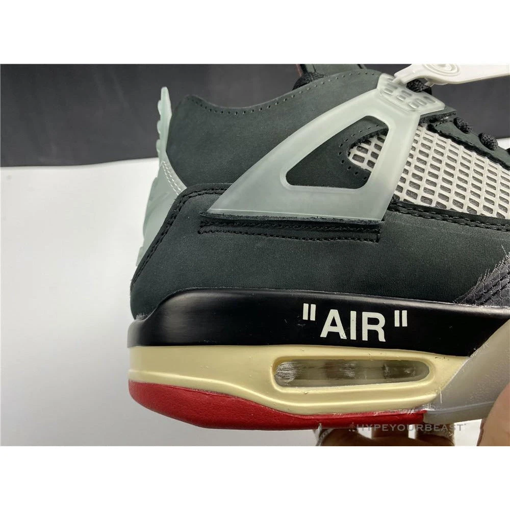 Hypeyourbeast Off White X Air Jordan 4 'Bred' 7 Hypeyourbeast Off White X Air Jordan 4 'Bred'