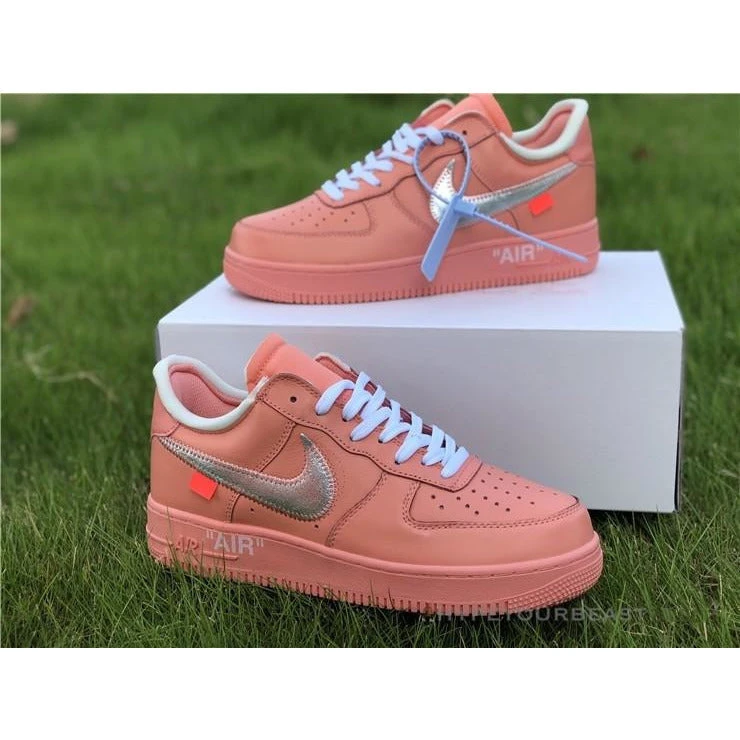 Hypeyourbeast Off White X Nike Air Force 1 Low "Salmon" 2 Hypeyourbeast Off White X Nike Air Force 1 Low "Salmon"