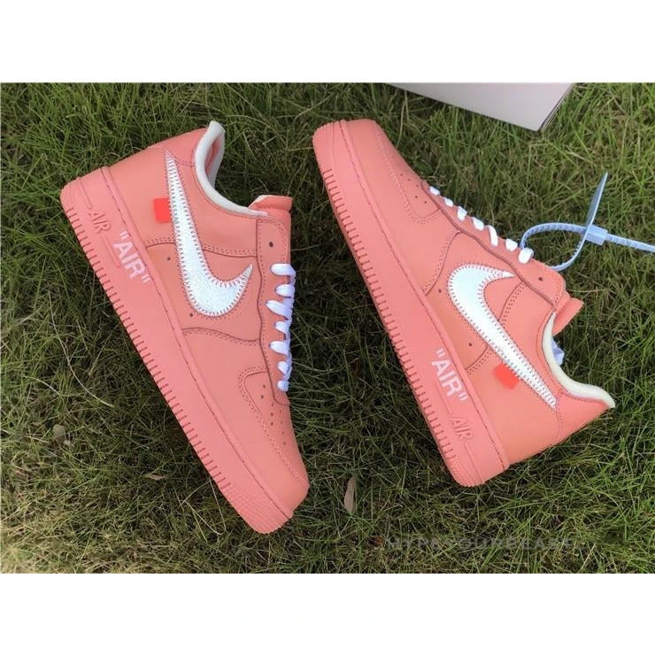 Hypeyourbeast Off White X Nike Air Force 1 Low "Salmon" 7 Hypeyourbeast Off White X Nike Air Force 1 Low "Salmon"