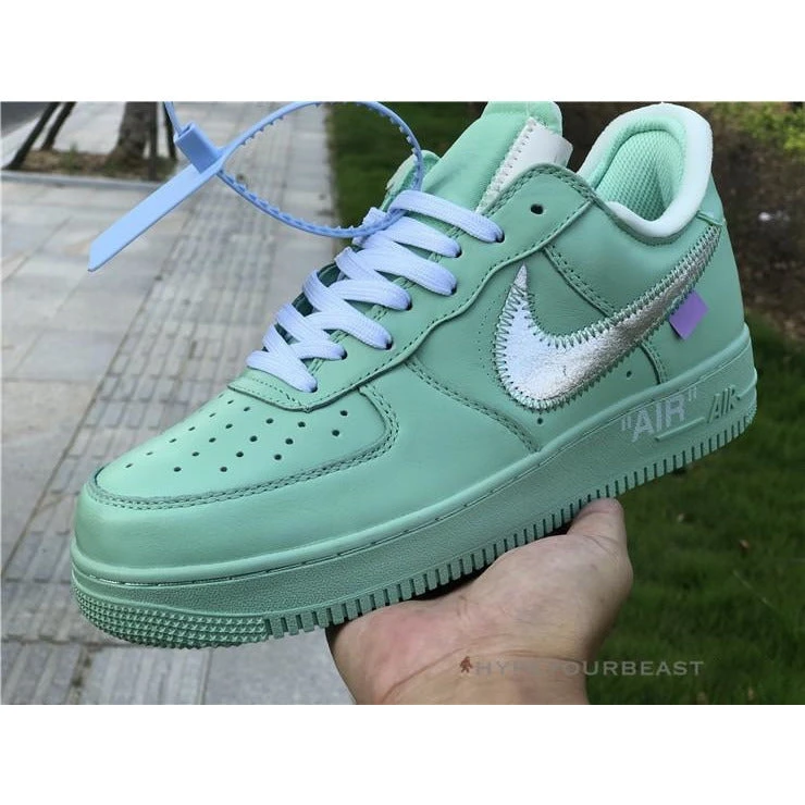 Hypeyourbeast Off White X Nike Air Force 1 Low "Turquoise" 7 Hypeyourbeast Off White X Nike Air Force 1 Low "Turquoise"