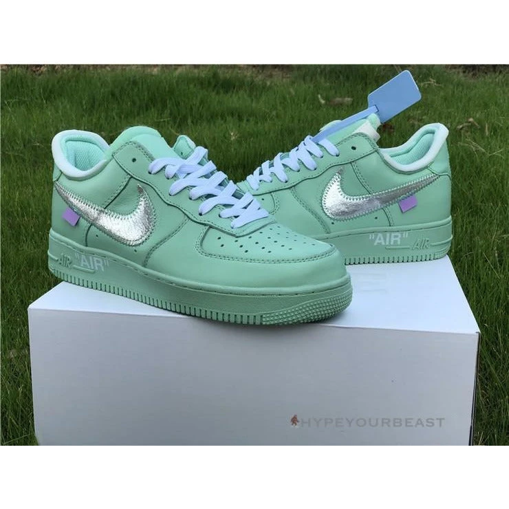 Hypeyourbeast Off White X Nike Air Force 1 Low "Turquoise" 2 Hypeyourbeast Off White X Nike Air Force 1 Low "Turquoise"