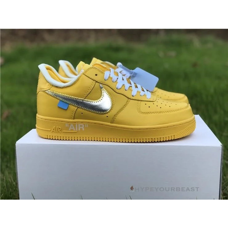 Hypeyourbeast Off White X Nike Air Force 1 Low "Yellow" 2 Hypeyourbeast Off White X Nike Air Force 1 Low "Yellow"
