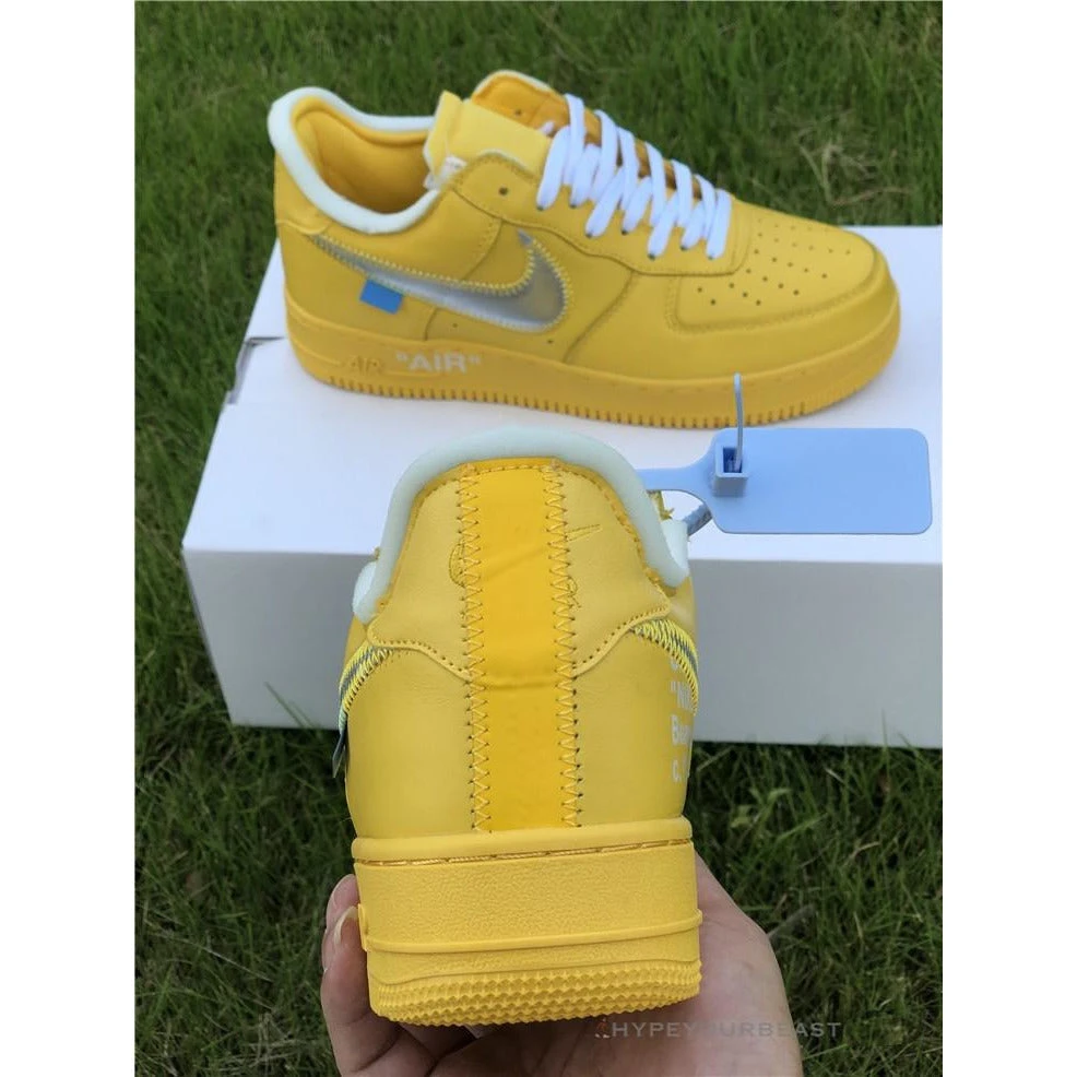 Hypeyourbeast Off White X Nike Air Force 1 Low "Yellow" 3 Hypeyourbeast Off White X Nike Air Force 1 Low "Yellow"