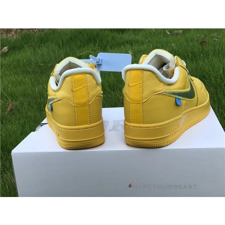 Hypeyourbeast Off White X Nike Air Force 1 Low "Yellow" 8 Hypeyourbeast Off White X Nike Air Force 1 Low "Yellow"