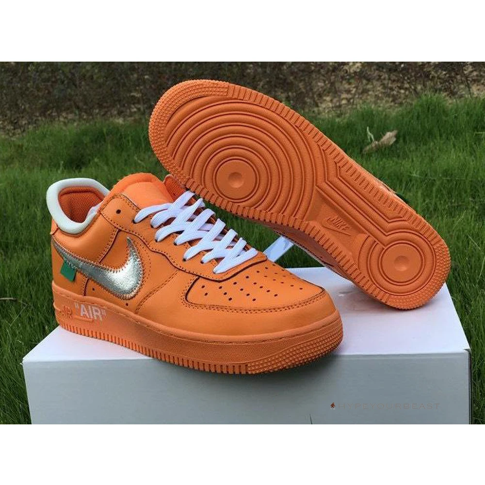 Hypeyourbeast Off White X Nike Air Force 1 Low "Orange" 1 Hypeyourbeast Off White X Nike Air Force 1 Low "Orange"