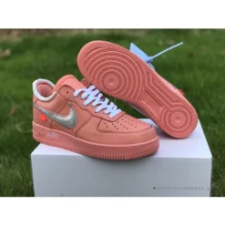 Hypeyourbeast Off White X Nike Air Force 1 Low "Salmon" 17 Hypeyourbeast Off White X Nike Air Force 1 Low