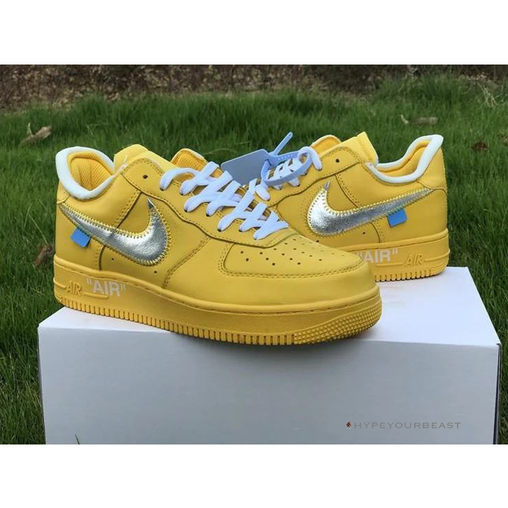 Hypeyourbeast Off White X Nike Air Force 1 Low "Yellow" 1 Hypeyourbeast Off White X Nike Air Force 1 Low "Yellow"