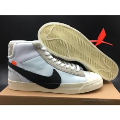 Hypeyourbeast Off White X Nike Mid Blazer White