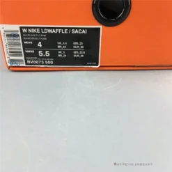 Hypeyourbeast Nike LD Waffle Sacai Daybreak Pink