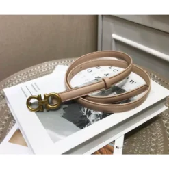 Hypeyourbeast Belts SFG Women's Double G Leather Belt