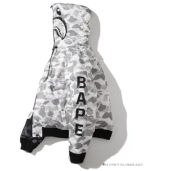 HypeYourBeast Clothes Bape Camo Hoodie White Black