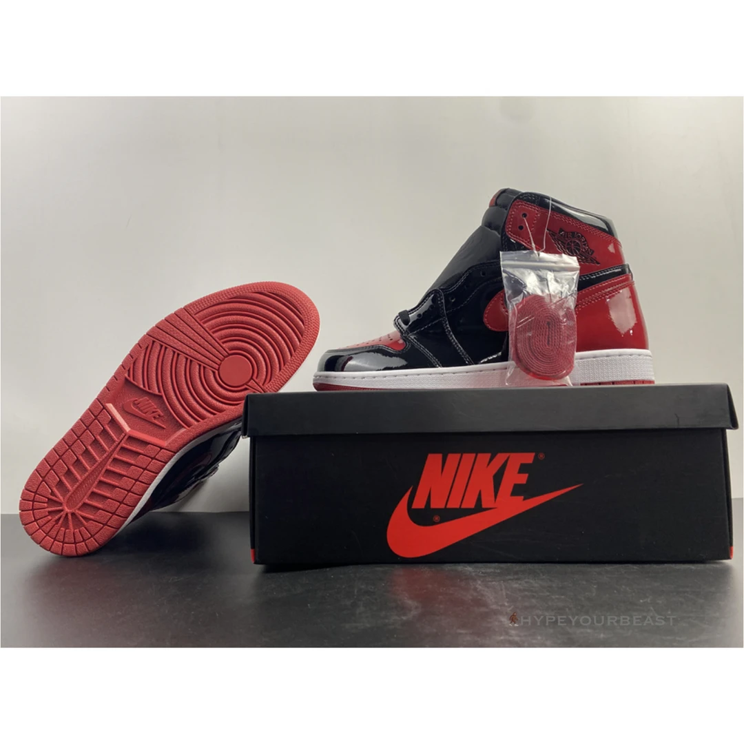 HypeYourBeast Air Jordan 1 Retro High OG 'Bred Patent' 9 HypeYourBeast Air Jordan 1 Retro High OG 'Bred Patent'