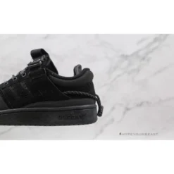 HypeYourBeast Adidas Forum Low Bad Bunny Black Shoes
