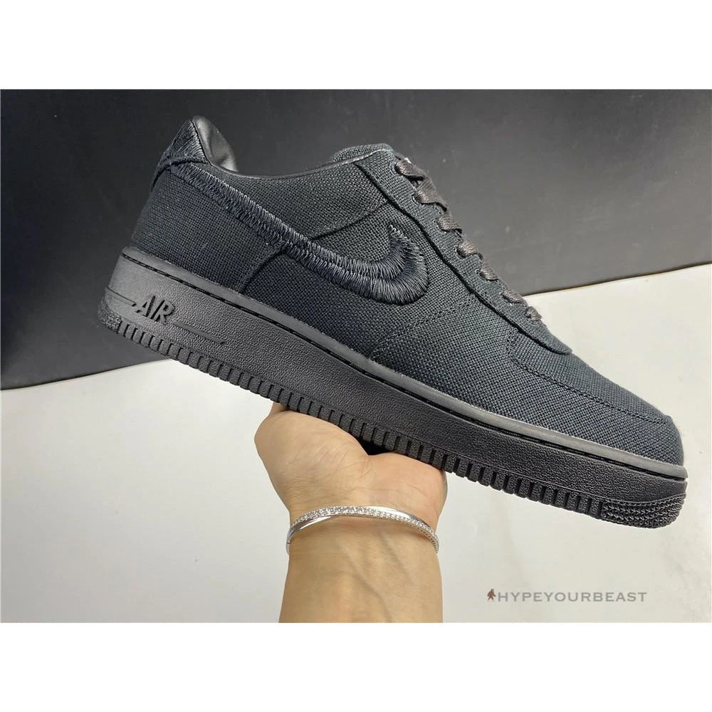 Hypeyourbeast Stussy X Nike Air Force 1 Low Black 4 Hypeyourbeast Stussy X Nike Air Force 1 Low Black