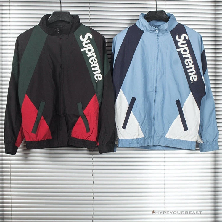 Hypeyourbeast Balenciaga Track Supreme Track Jacket Blue 2 Hypeyourbeast Balenciaga Track Supreme Track Jacket Blue