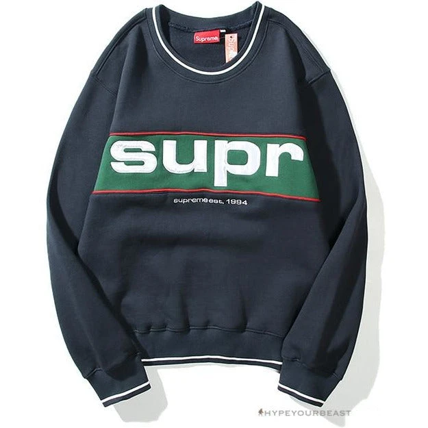 Hypeyourbeast Supreme Sweater Black / Green 3 Hypeyourbeast Supreme Sweater Black / Green